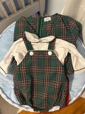 Mom & Baby Boy matching outfits